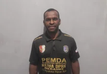 Persimer Merauke U-15 Tantang Papua Football Academy di Stadion Barnabas Youwe.