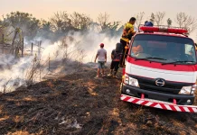 Karhutla Kampung Candra Jaya Berhasil Dipadamkan