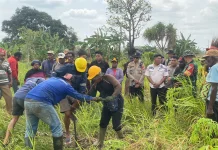 Polres Merauke Amankan Pembangunan Sekolah Rakyat