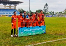 Persimer Merauke U-15 Mandi Gol 3-9 dari Papua Football Academy.