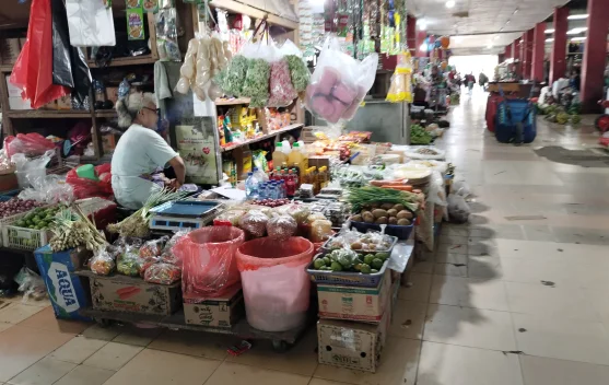 Harga Ikan Cakalang di Pasar Wamanggu Merauke Stabil