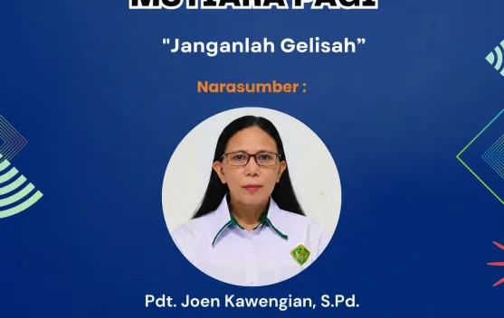 Pdt. Joen : Janganlah Gelisah