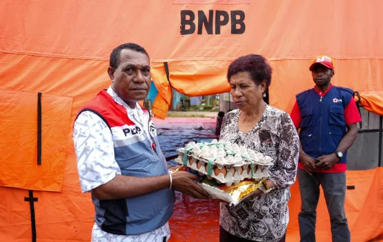 Pertamina Salurkan Bantuan untuk Korban Kebakaran Jayapura