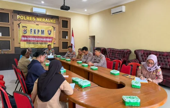 Polres Merauke Gelar Rapat Persiapan Lomba Pos Kamling