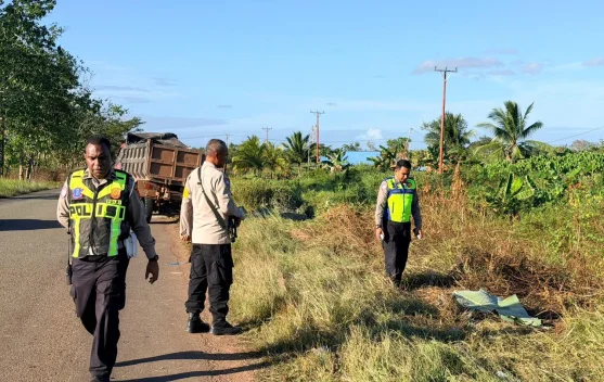 Kecelakaan Maut Truk Tabrak Pejalan Kaki