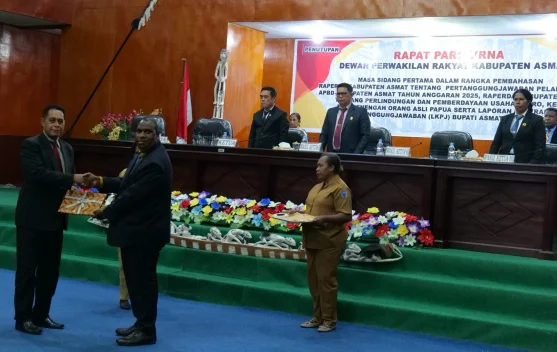 DPRK Asmat Gelar Rapat Paripurna Masa Sidang Pertama Tahun Anggaran  2026