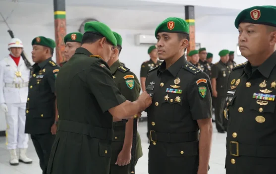 Korem 174/ATW Laksanakan Serah Terima Jabatan Tiga Pejabat