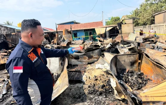 Tiga Rumah di Merauke Ludes Terbakar, Kerugian Capai Miliaran Rupiah