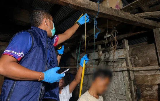 Warga Semangga Ditemukan Tewas Gantung Diri, Polisi Olah TKP