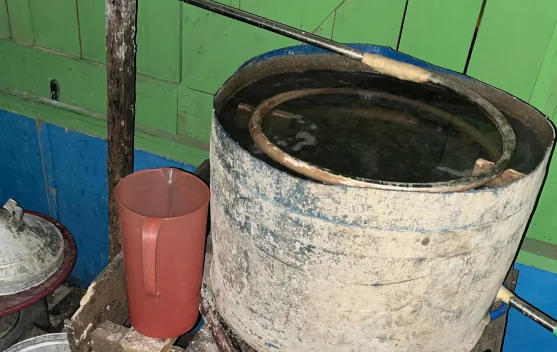 Satresnarkoba Merauke Sita Sopi dan Alat Produksi