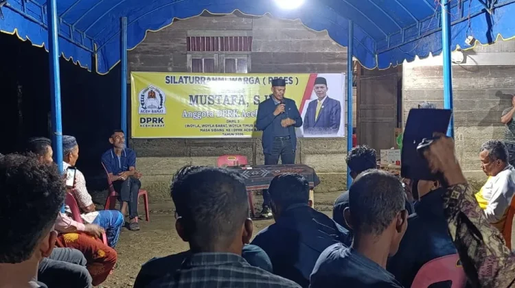 Serap Aspirasi di Desa Terpencil, Mustafa Gaseu Catat Poin Penting