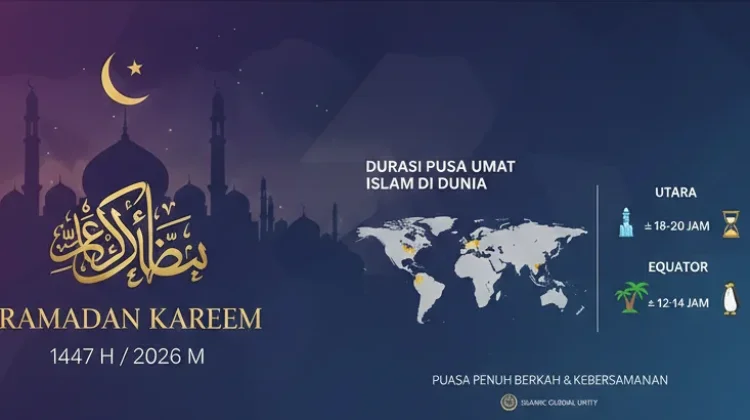 Negara dengan Puasa Ramadan Terlama dan Tersingkat di Dunia
