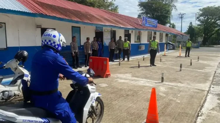 Polres Aceh Barat Gelar Pelatihan Safety Riding