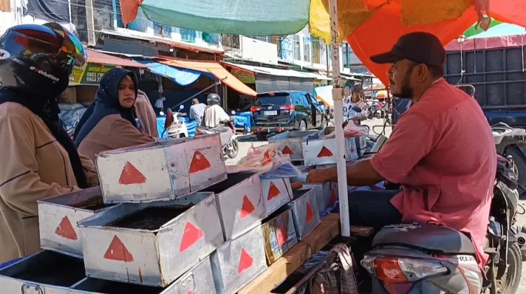 Pedangang Cincau  Menjamur di Pasar Bina Usaha Meulaboh