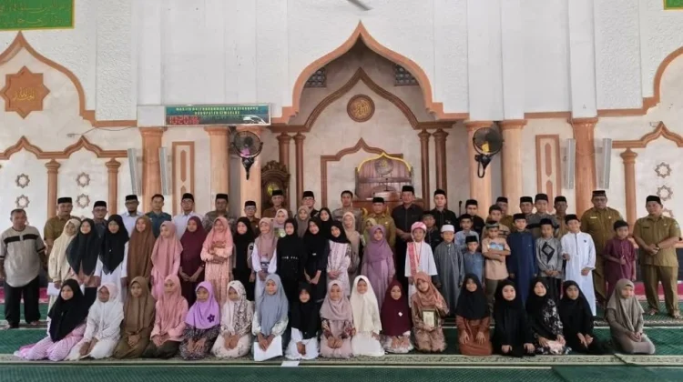 Ramadan Ceria, Wakil Bupati Simeulue Buka Lomba Da’i Cilik dan Tahfidz Qur'an