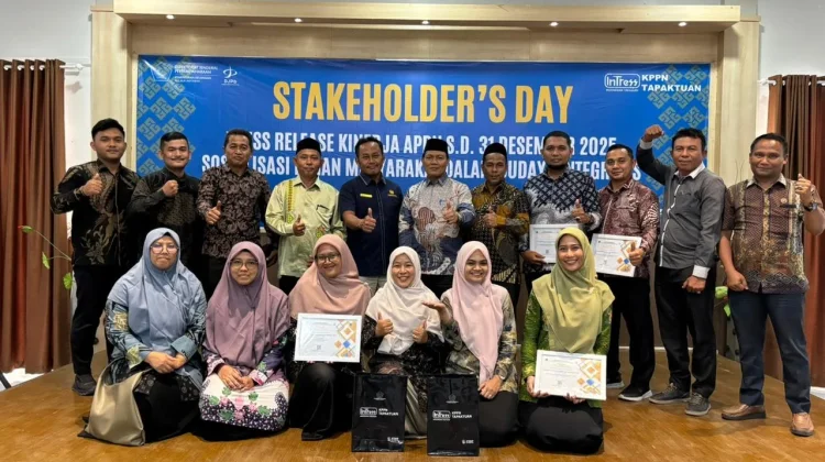 Kemenag Abdya Sabet Empat Penghargaan Stakeholders Day