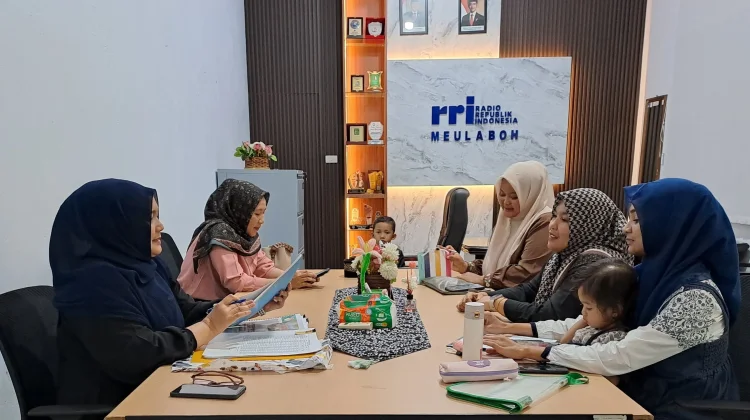 Rapat Persiapan Berbagi Takjil, DWP LPP RRI Meulaboh Siap Sukseskan Program Serent