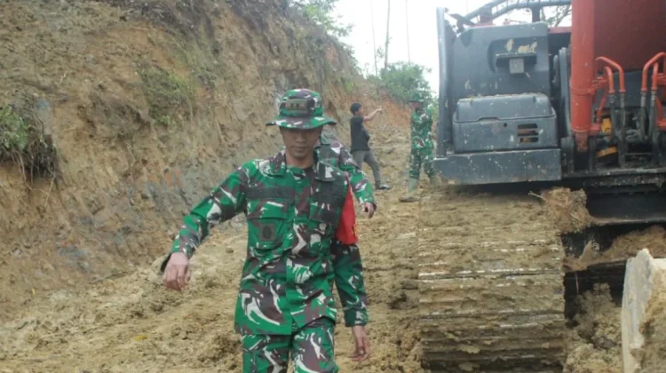 Jalan TMMD Dorong Akses Ekonomi Warga Beutong