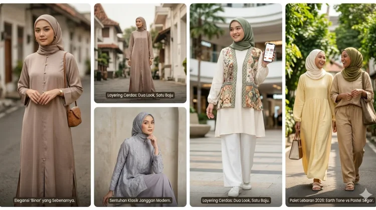 Bocoran Tren Busana Muslim Wanita Lebaran 2026
