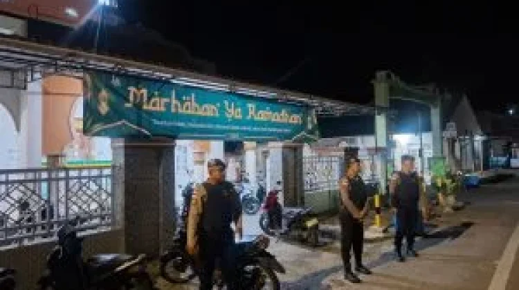 Ciptakan Rasa Aman Personel Polres Aceh Selatan Patroli Tempat Ibadah