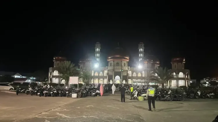 Polres Aceh Barat Amankan Tarawih Ramadhan 2026
