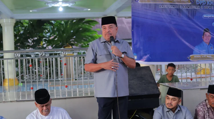 Bupati TRK Hadiri Buka Puasa Bersama KNPI Nagan Raya