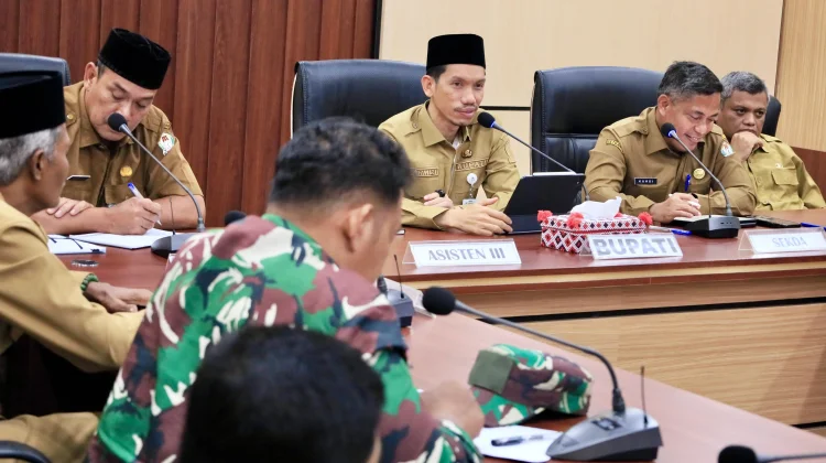 Bupati Aceh Barat Pimpin Rapat Satgas Optimalisasi Pendapatan Daerah