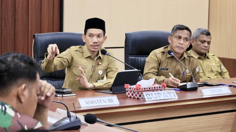 Bupati Aceh Barat Pimpin Rapat Perdana Satgas Optimalisasi PAD
