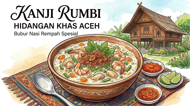Tradisi Kanji Rumbi Hangatnya Bubur Rempah Pemersatu Warga Aceh di Bulan Ramadan