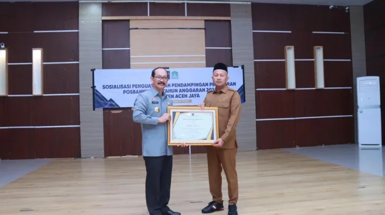 Aceh Jaya Raih Penghargaan Posbankum Gampong Terbaik Aceh