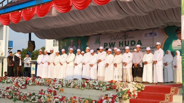Bupati Aceh Barat Hadiri Pelantikan Pengurus Wilayah HUDA