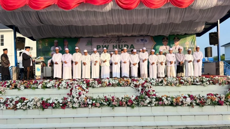 Anwar Usman Lantik Pengurus Huda Aceh Barat