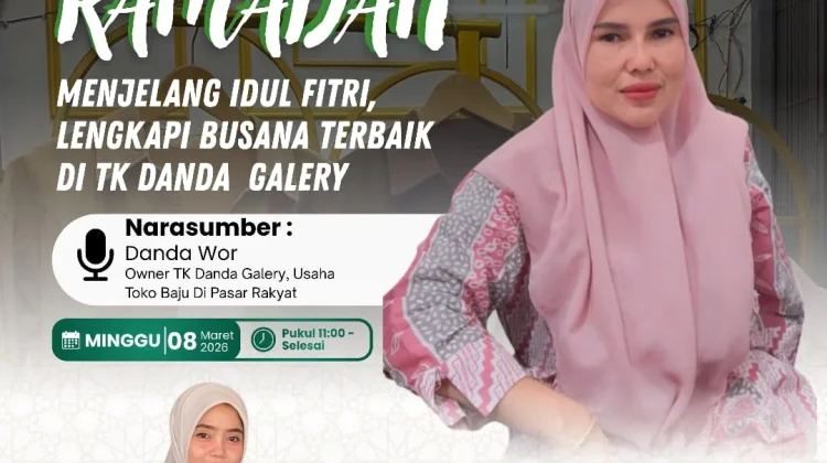 Menjelang Idul Fitri, Lengkapi Busana Terbaik di Toko Danda Galery
