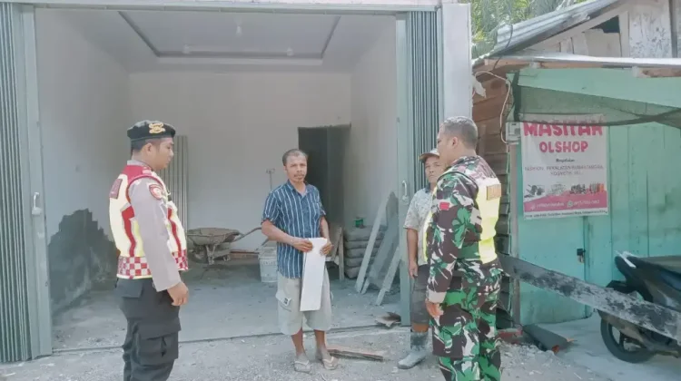 Polri Patroli Gabungan Jaga Keamanan Ramadhan di Woyla