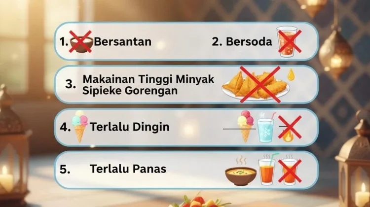 Berikut Takjil yang Harus Dihindari saat Berbuka Puasa