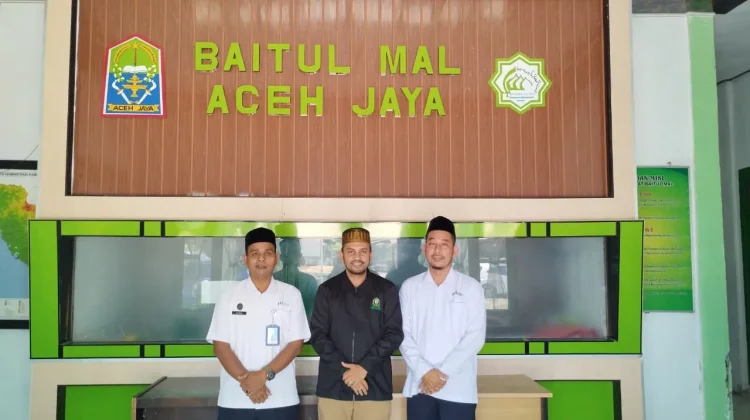 RRI Meulaboh Audiensi Dengan Badan Baitul Mal Aceh Jaya