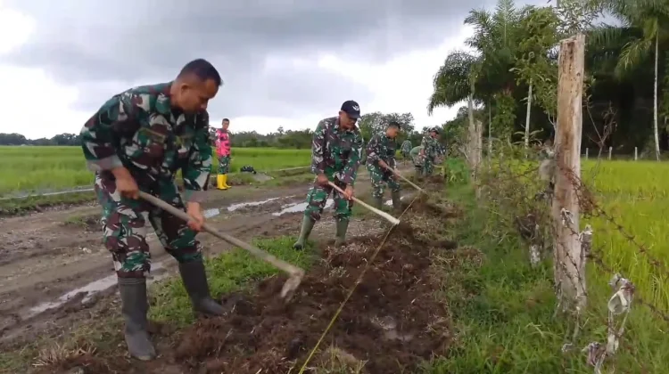 Tangan Kreatif Satgas TMMD ke-127 Kodim 0105/Abar Merubah Nasib Warga Lumpuh