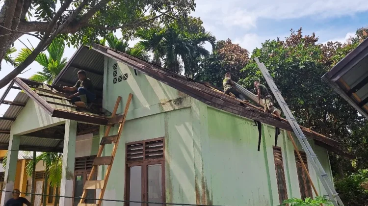 Tangan Kreatif Satgas TMMD ke-127 Kodim 0105/Abar Merubah Nasib Warga Lumpuh