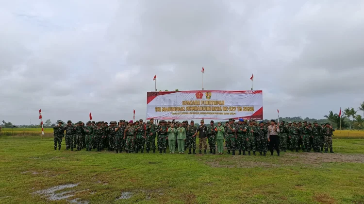 Kasdam IM Dwi Sasongko Tutup Kegiatan TMMD ke 127 di Kecamatan Woyla