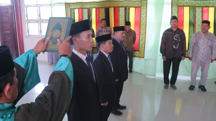 Ketua STAIN Meulaboh Lantik Tiga Pejabat Baru