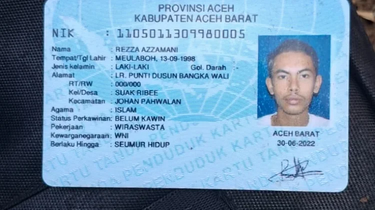Laka Tunggal, Warga Aceh Barat Meninggal di Teunom