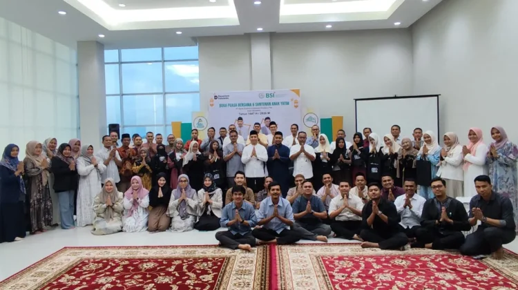 BSI Area Meulaboh Gelar Buka Puasa Bersama Anak Yatim