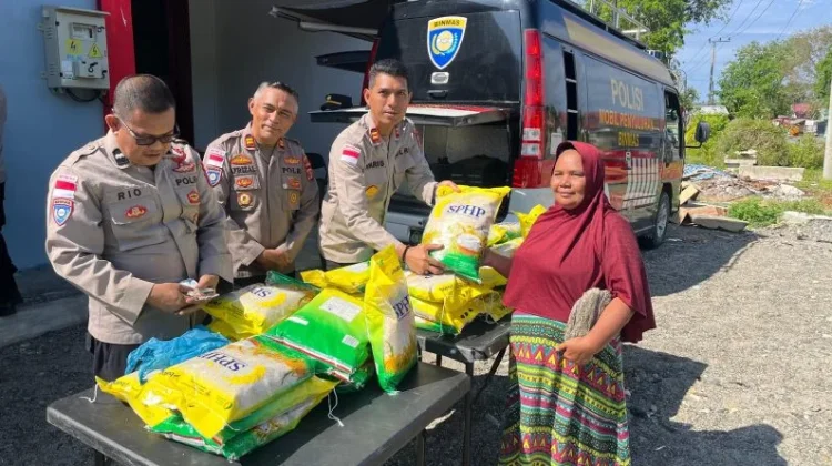 Polres Aceh Jaya Gelar Gerakan Pangan Murah