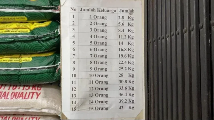 Pedagang Beras di Meulaboh Permudah Pembelian Zakat Fitrah