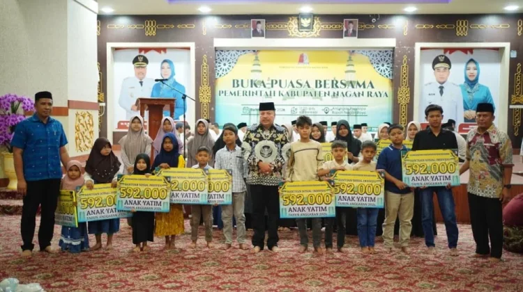 Buka Puasa Bersama Jadi Momentum Santunan Ribuan Anak Yatim di Nagan Raya