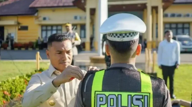 Bupati Safaruddin Inspektur Apel Operasi Ketupat 2026 di Mapolres Abdya