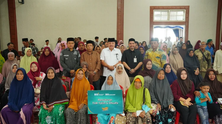 Bupati TRK Kembali Salurkan Santunan Ramadhan