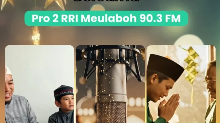 Pro2 RRI Meulaboh Hadirkan Program Khusus Semarakkan Idulfitri 1447 H
