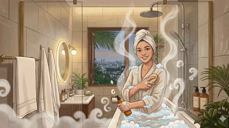 Mandi Malam Bikin Rematik, Mitos atau Fakta