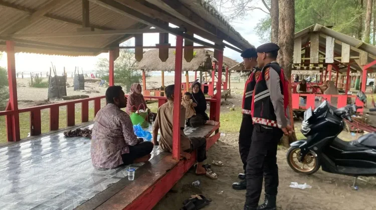 Polres Aceh Barat Gelar Patroli Wisata Pasca Ramadhan